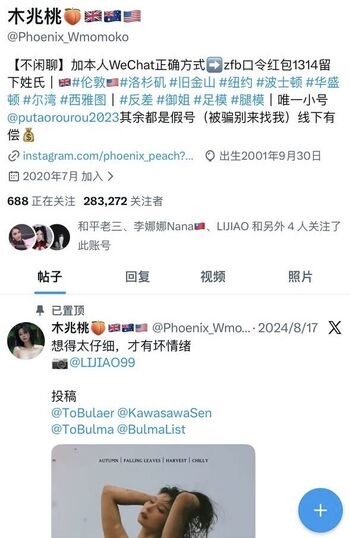 Chinese Twitter Girls Megathread